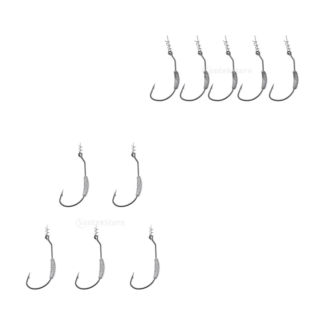 Fishing Hook Weedless - خطاف صيد مزود بزنبرك مانع للنباتات