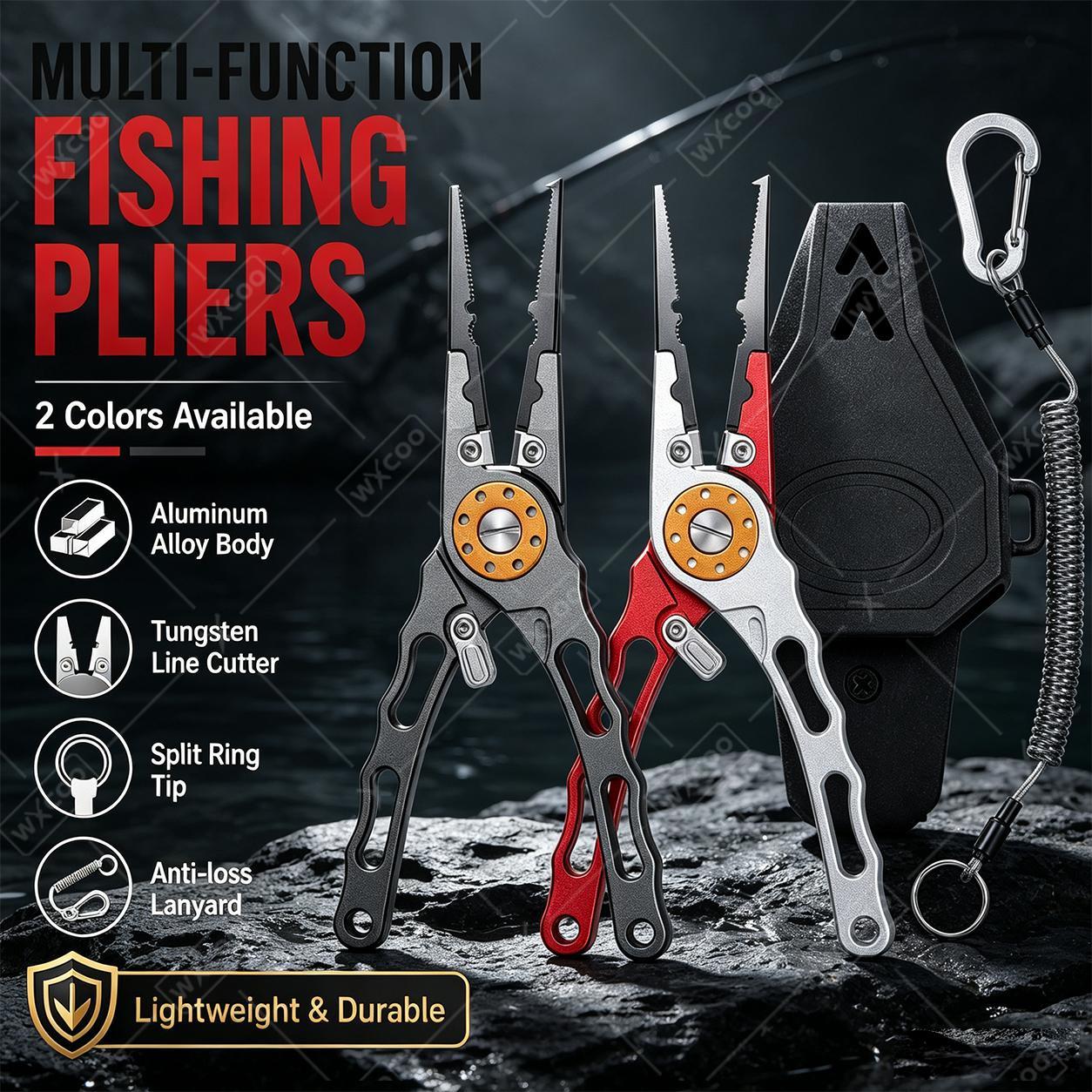 Fishing Hook Remover - كماشة صيد متعددة الوظائف من سبائك