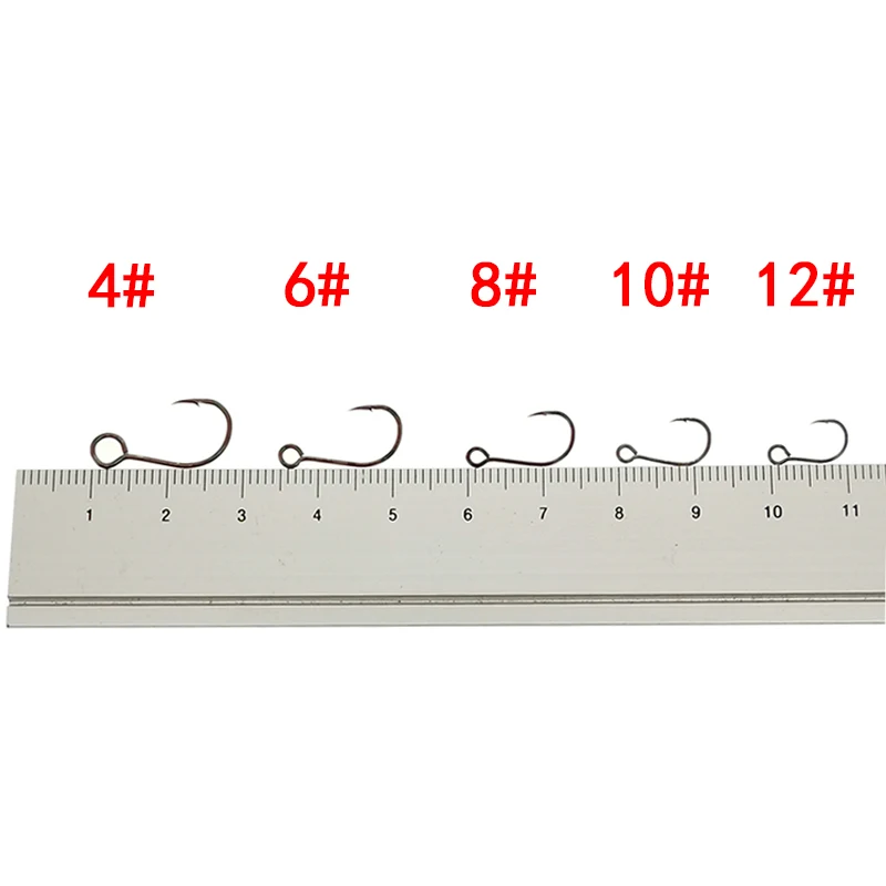12 قطعة/الوحدة حجم 4 # -12 #   - مراجعة Fishing Hook Assortment وسعره