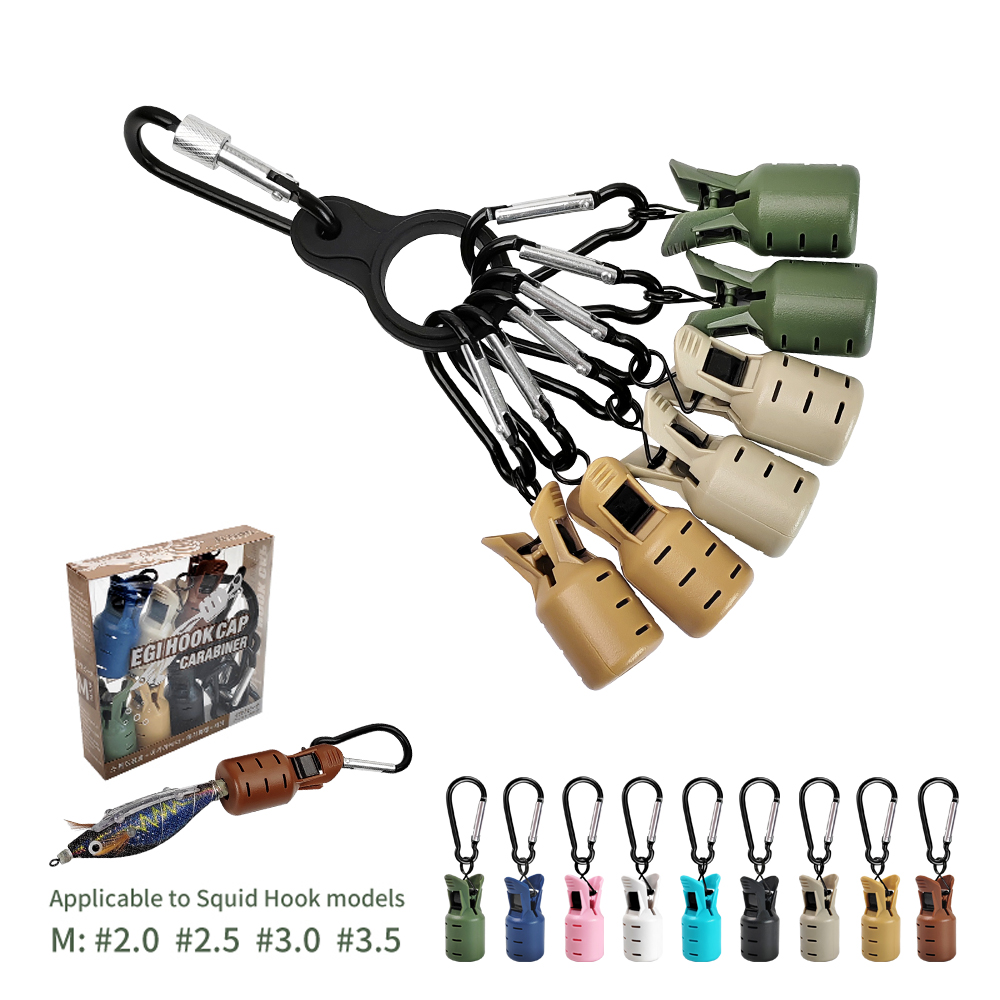 غطاء خطاف صيد الحبار مصنوع من  - مراجعة Fishing Hook Size وسعره