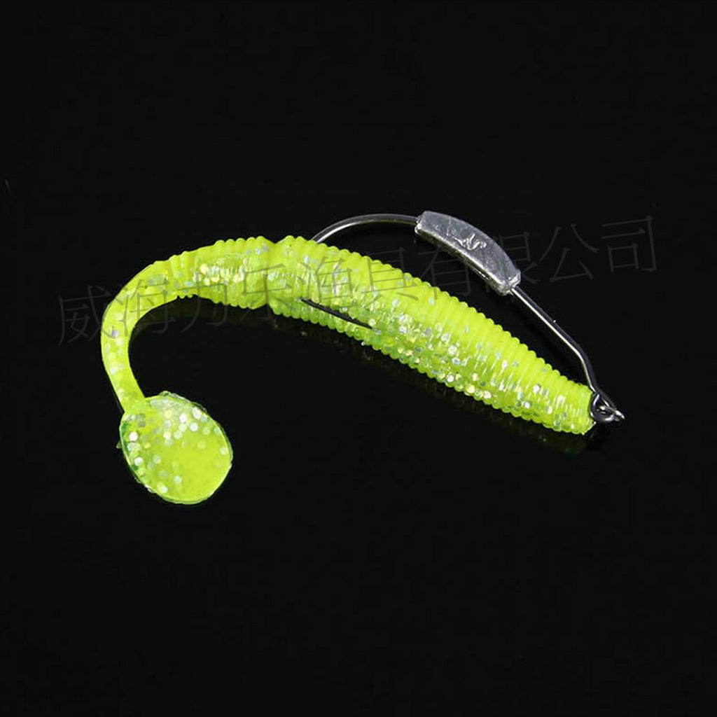 خطاف صيد مزود بزنبرك مانع للنب - مراجعة Fishing Hook Weedless وسعره
