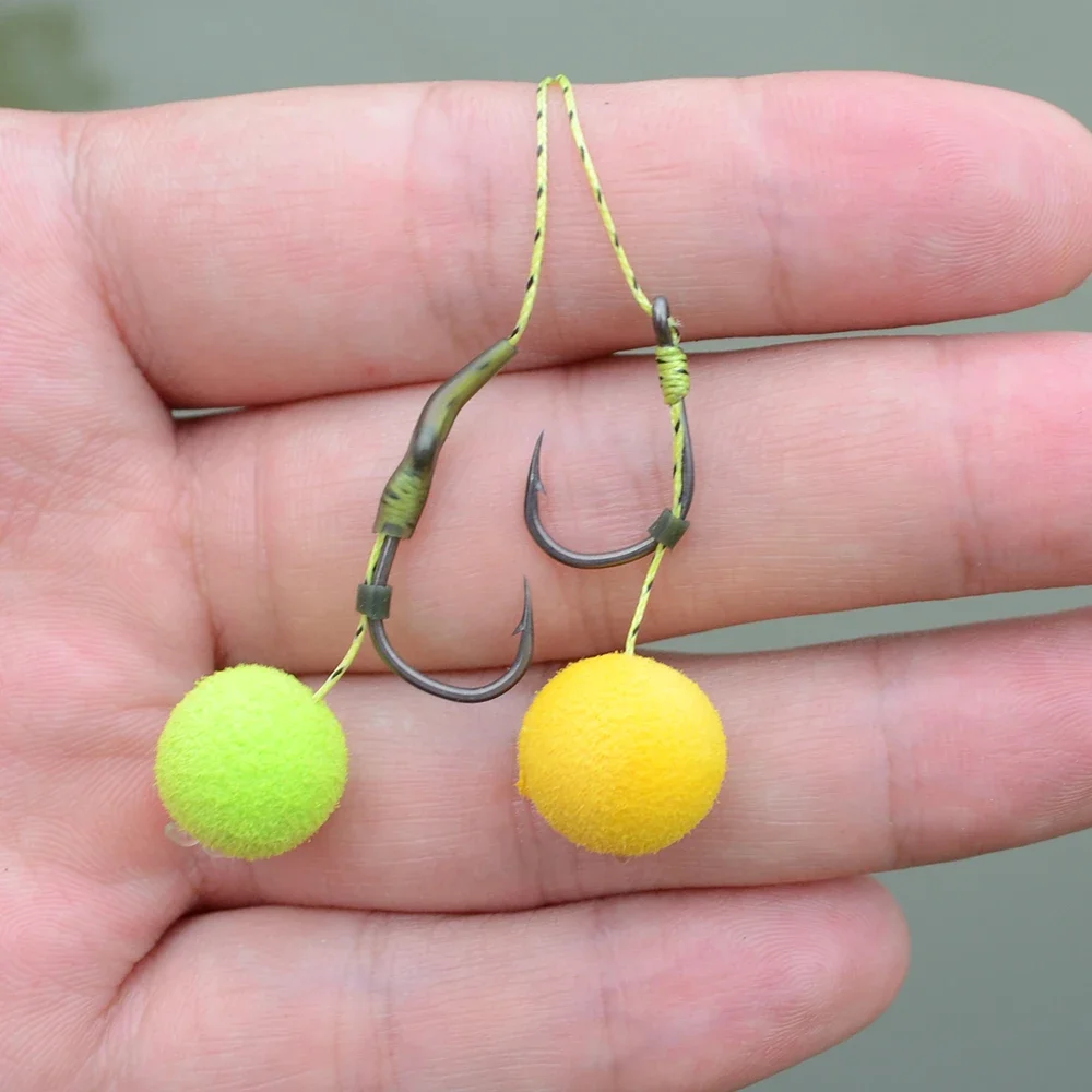 50 قطعة من خطافات صيد سمك الشب - مراجعة Fishing Hook Assortment وسعره