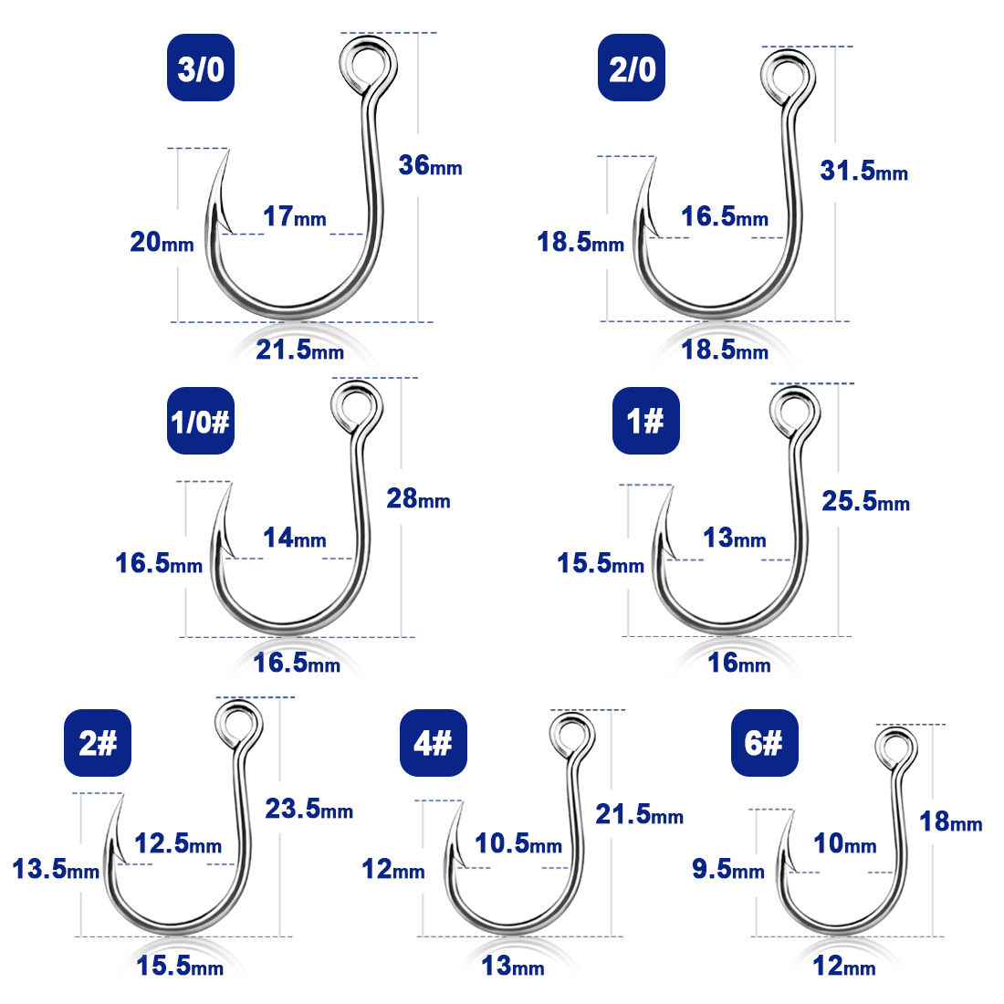 9 كجم الصيد السنانير 25 قطعة خ - مراجعة Fishing Hook Offset وسعره