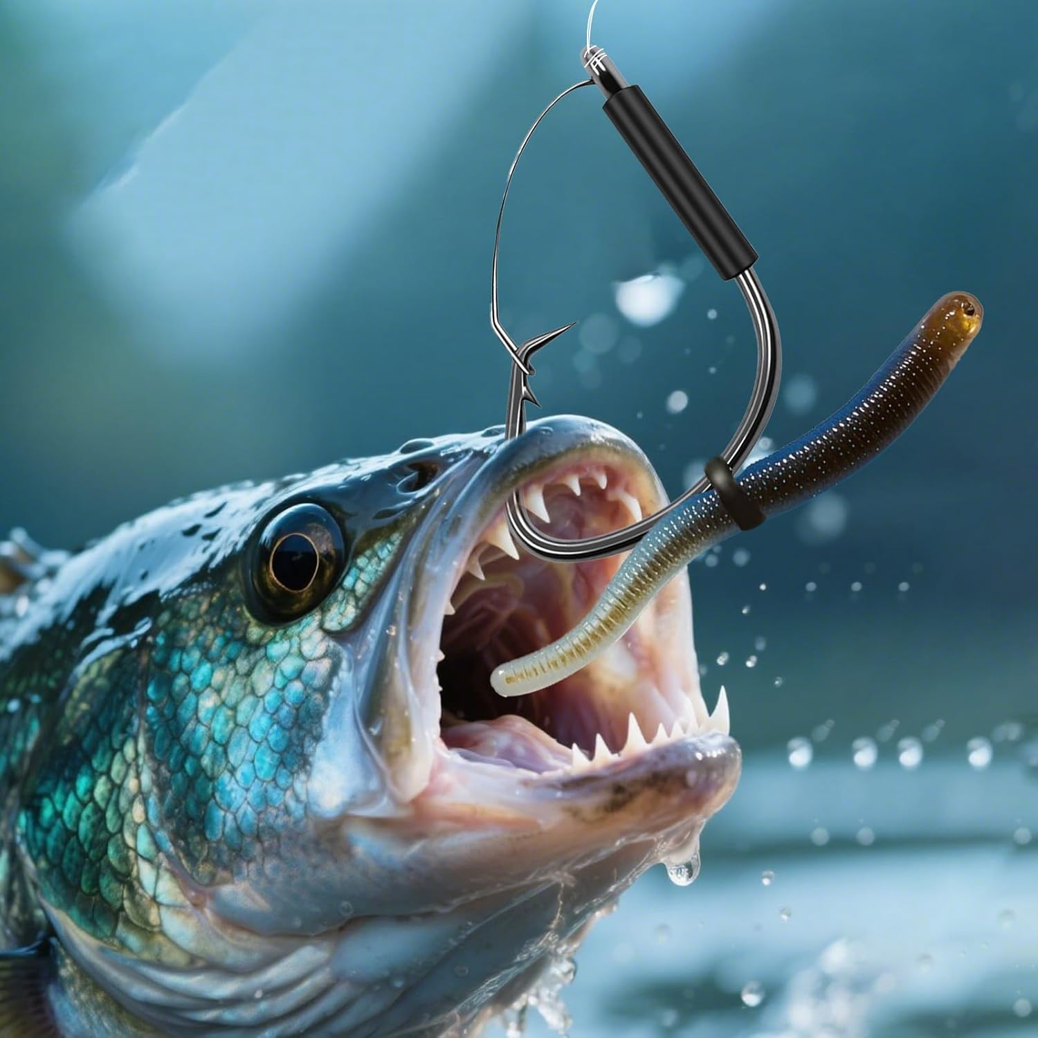 خطافات تلاعب أحمق بدون أعشاب م - مراجعة Fishing Hook Circle وسعره